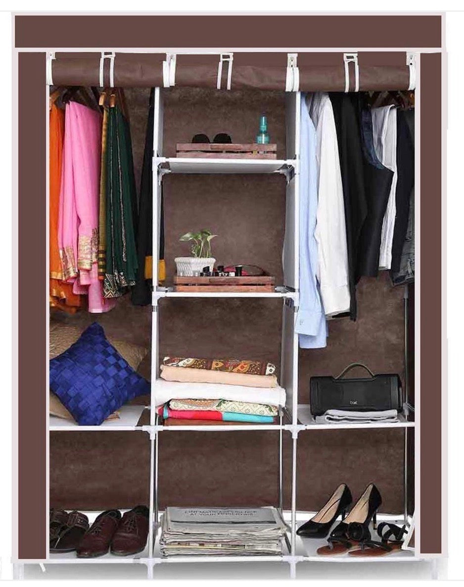 Armoire de Rangement Portable Nao Ge - Tissu Durable & Structure Acier