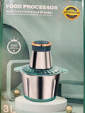Robot Culinaire Multifonction "Guarantee" - Blender & Hachoir Inox Haute Qualité 3L