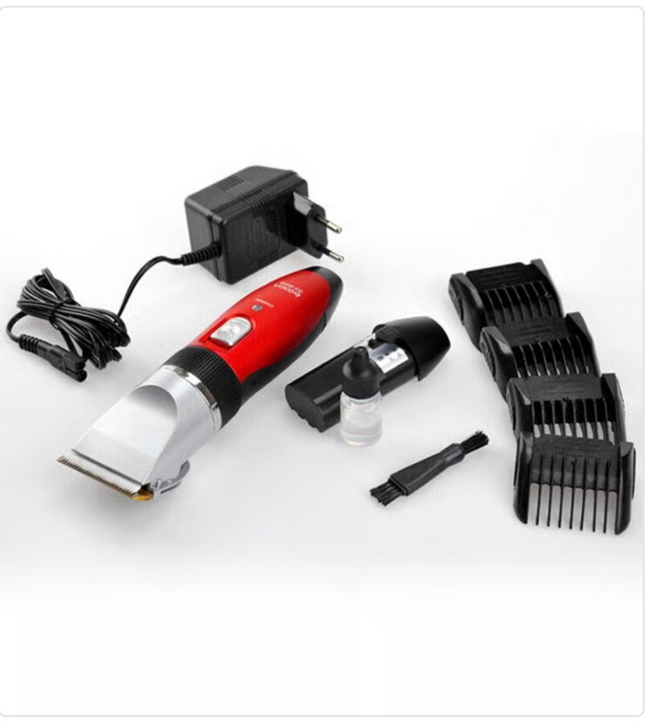 Tondeuse à Cheveux et Barbe Professionnelle Rechargeable – Kit Complet Haute Précision