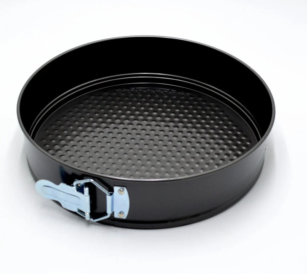 Set de 3 Moules à Gâteau Antiadhésifs (Cœur, Rond, Carré) - Tailles Mixtes 24/26/28cm