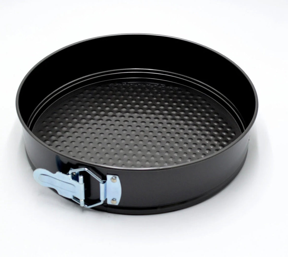 Set de 3 Moules à Gâteau Antiadhésifs (Cœur, Rond, Carré) - Tailles Mixtes 24/26/28cm