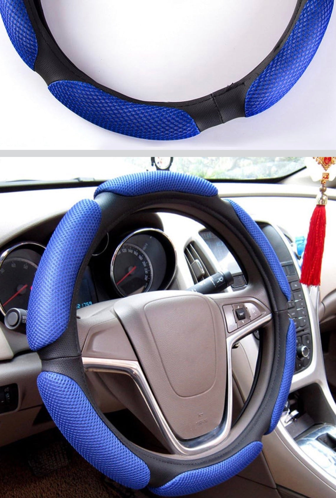 Couvre-Volant de Voiture Sportif et Respirant – Confort & Antidérapant