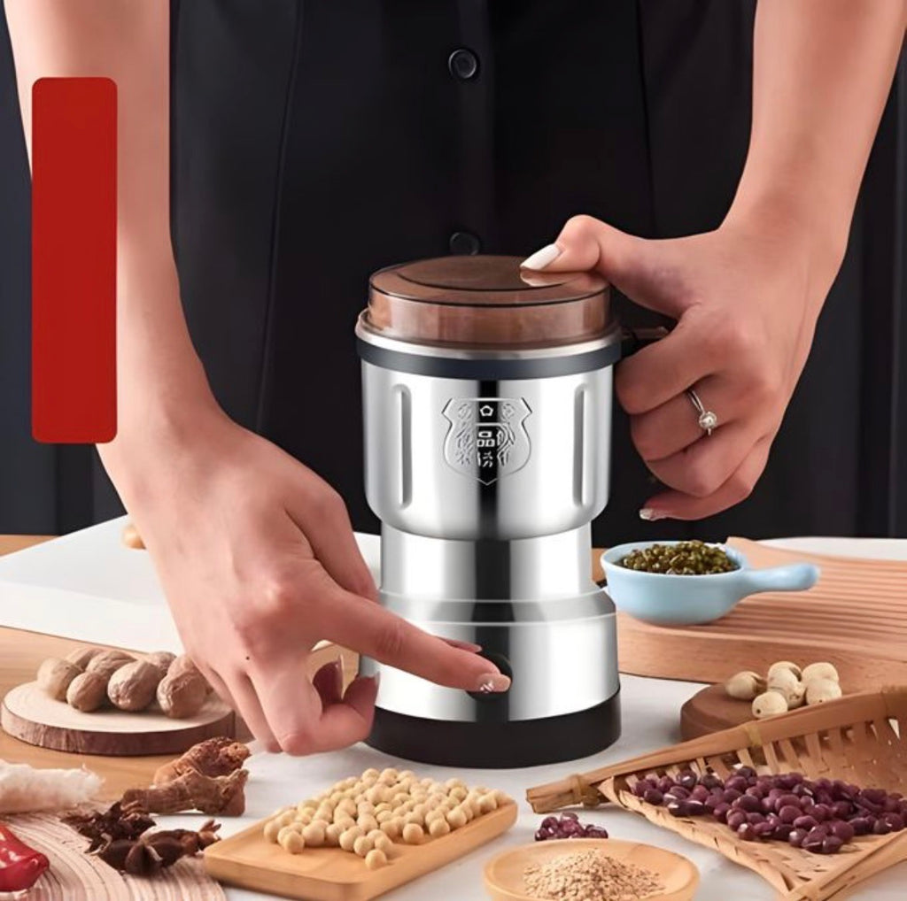 Blender & Grinder Silver Love NM-8600 Puissant 500W | Lame Métal | Capacité 500ML