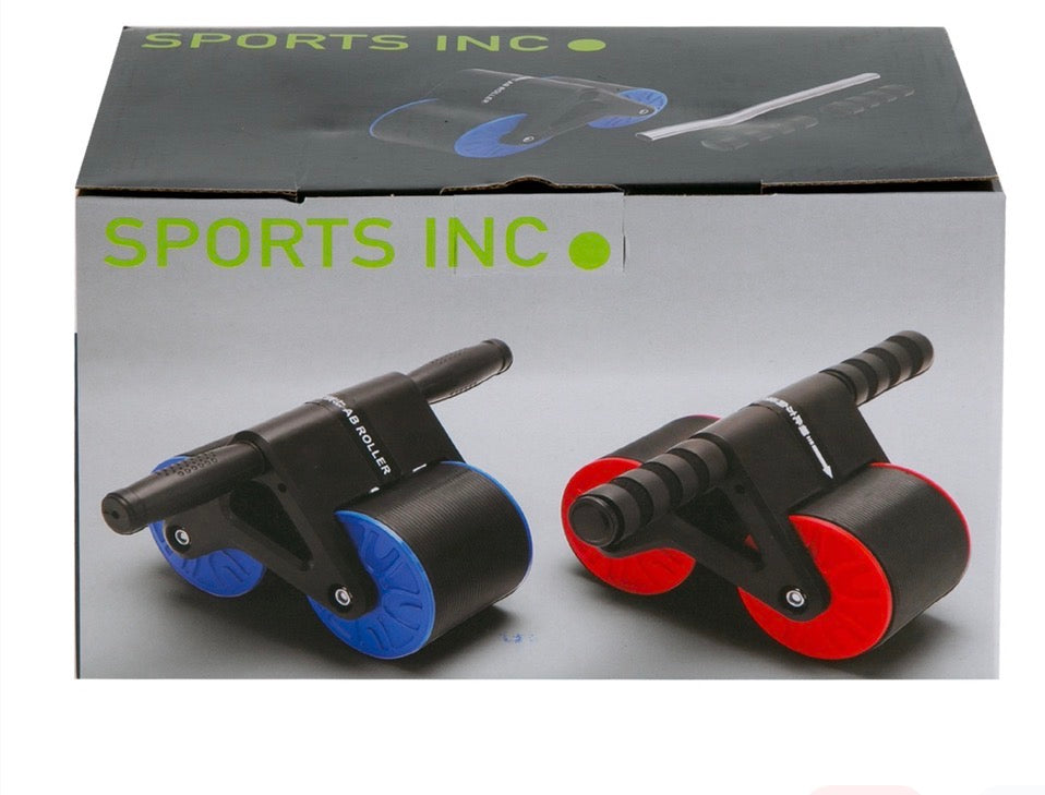 Rouleau Abdominal "Sports Inc" - Ab Wheel Double Roue Fitness