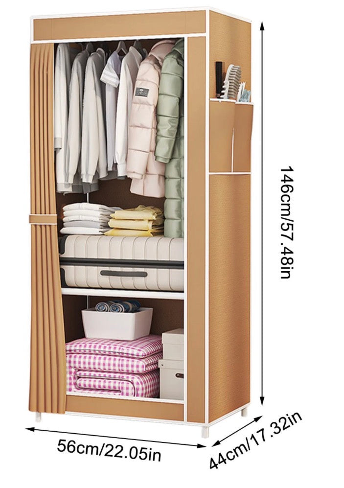 Portant à vêtements ouvert multi-niveaux "Walking Wardrobe"