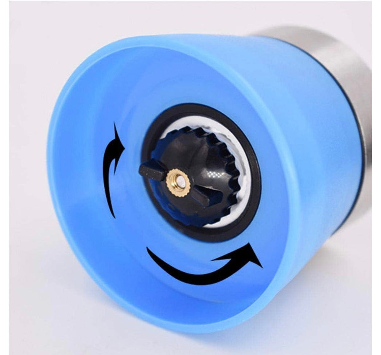 Moulin à Épices en Verre et Inox – Broyeur de Haute Qualité