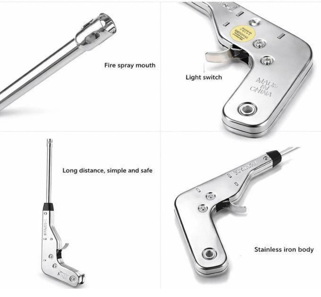 Allume-Gaz Électronique Piezo Spark-L – Sans Piles ni Recharge – Qualité Japonaise