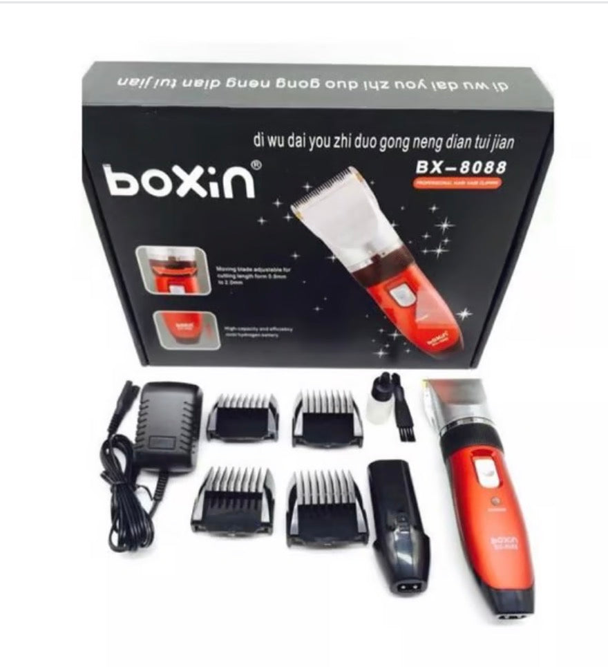 Tondeuse à Cheveux et Barbe Professionnelle Rechargeable – Kit Complet Haute Précision