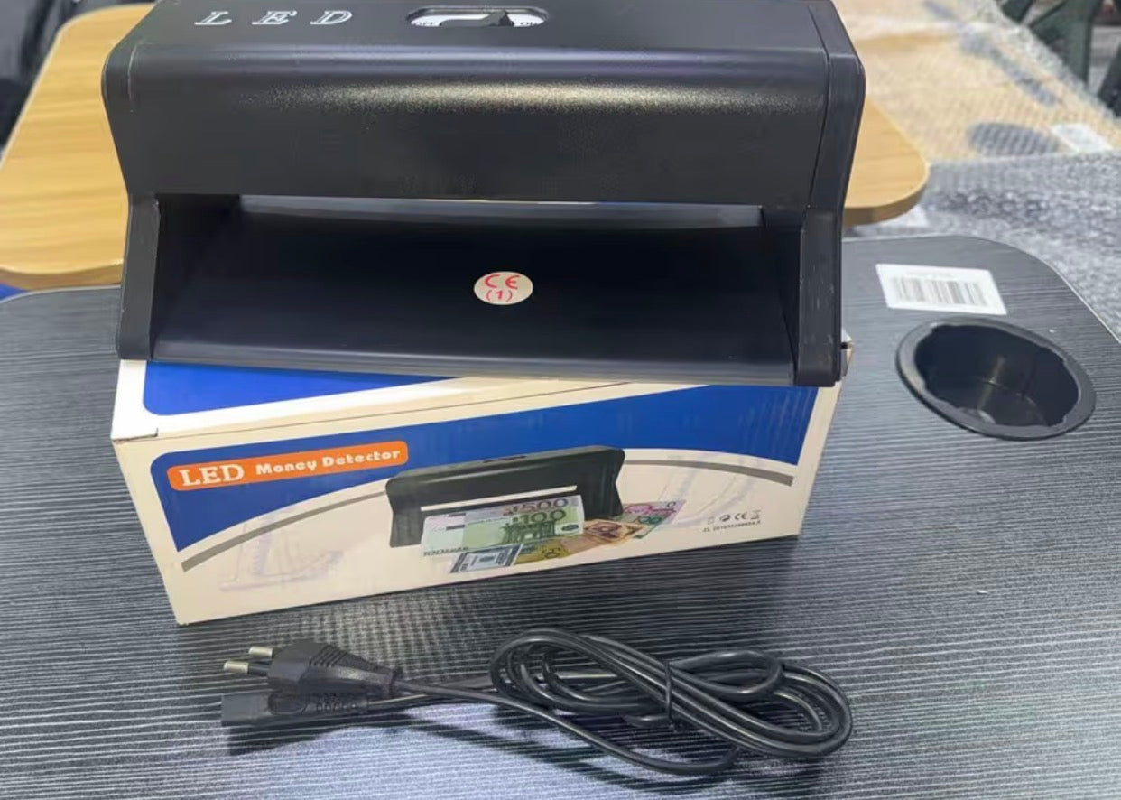 Détecteur de Faux Billets LED Professionnel AD-105 - Lampe UV Haute Précision pour Billets, Cartes et Documents